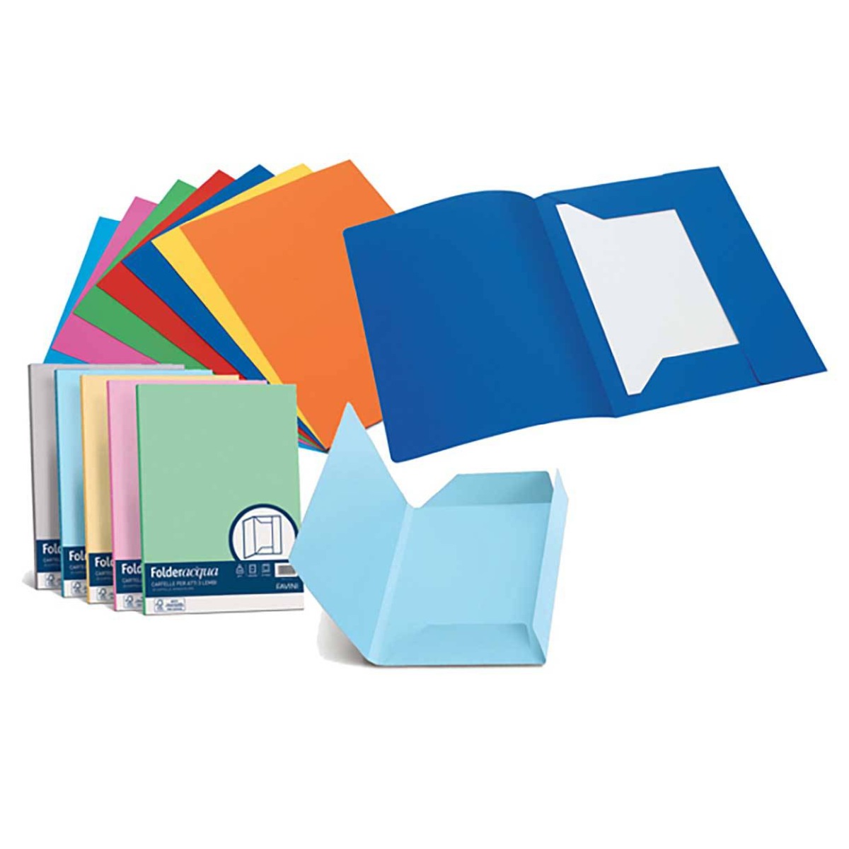 Cartelle/portaprogetti 3 lembi