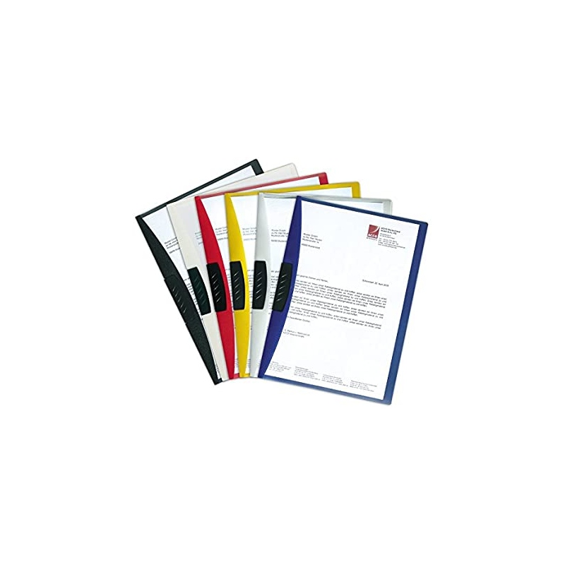 Cartelle con clip o fermagli