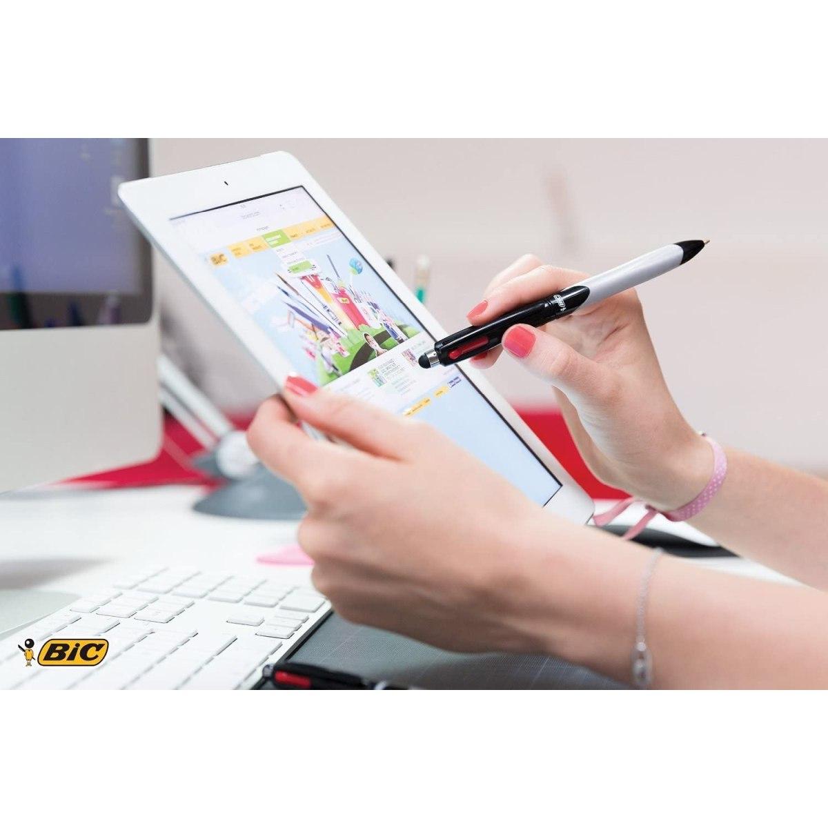 Bic 4 colours stylus touch - penna sa sfera