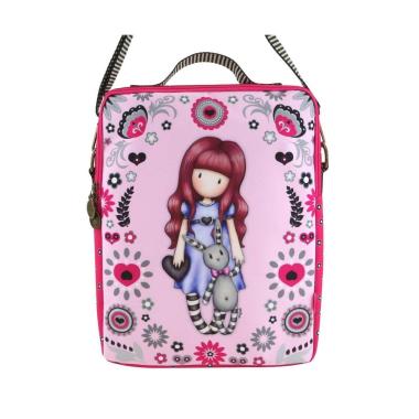 Gorjuss - borsa porta pc my gift to you - dimensioni 38 x 29 x 7 cm