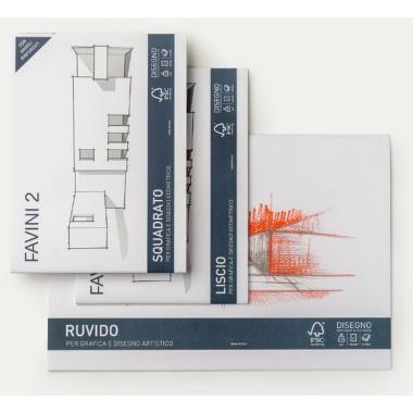 Favini - album favini 2 liscio - 10 fg - 110 gr - 33 x 48 cm