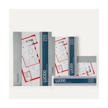 Favini - blocco a4 fogli lucidi - 75 gr - 10 fg
