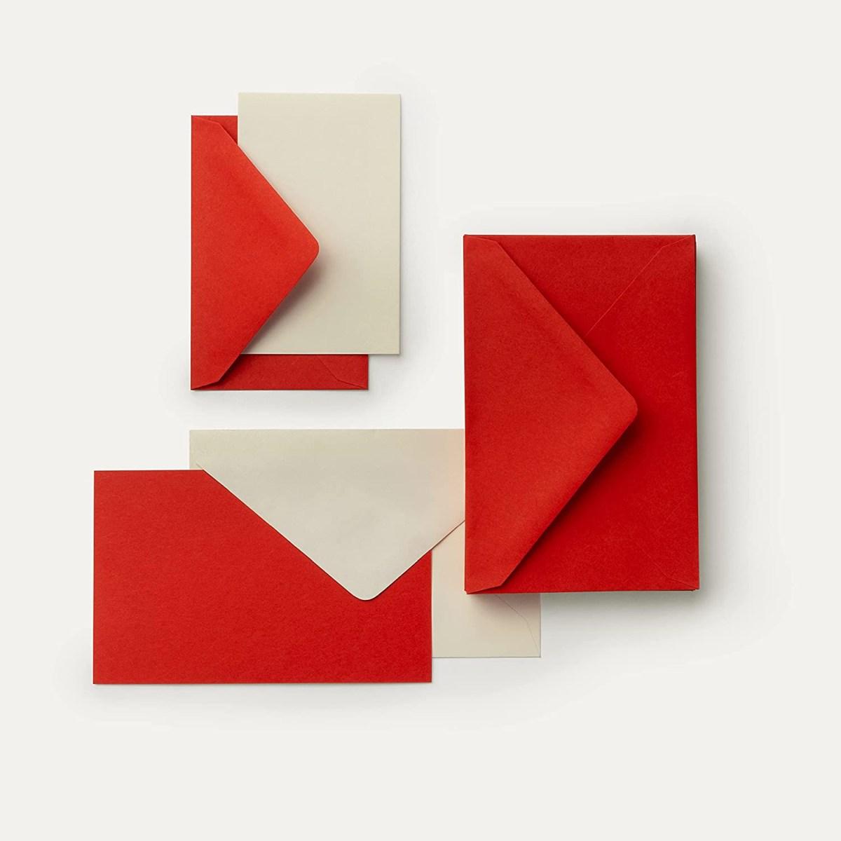 Favini - scatolo da 100 buste 90 gr + cartoncini 200 gr - c9 (9 x 14) - avorio