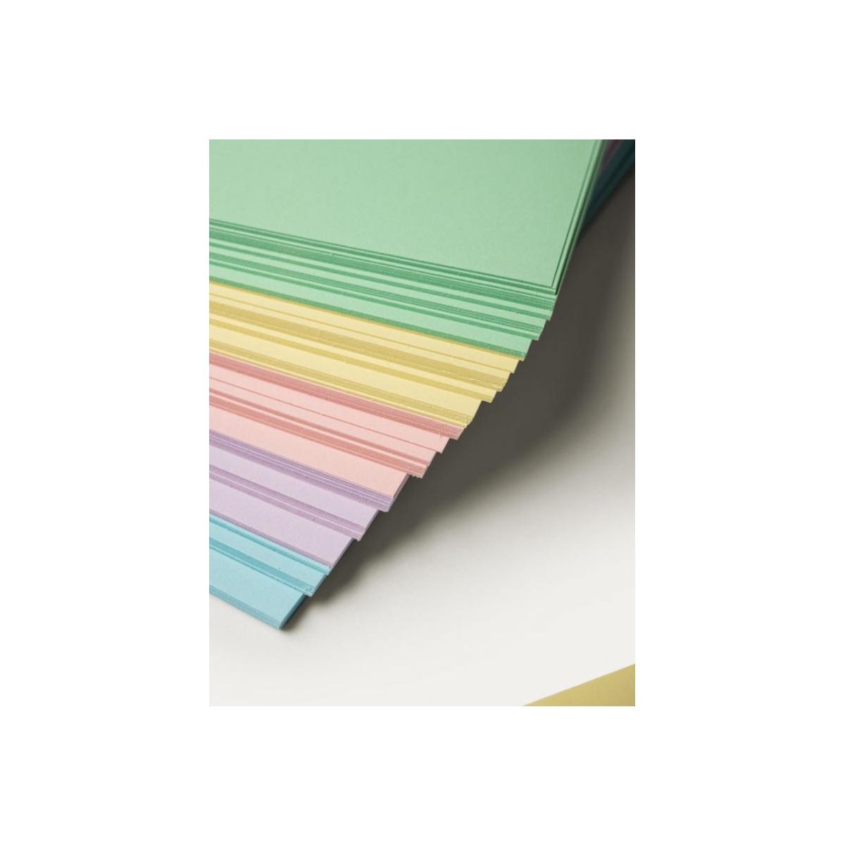 Favini - rismacqua small mix colori tenui - a4 - 90 gr/mq - 100 fogli