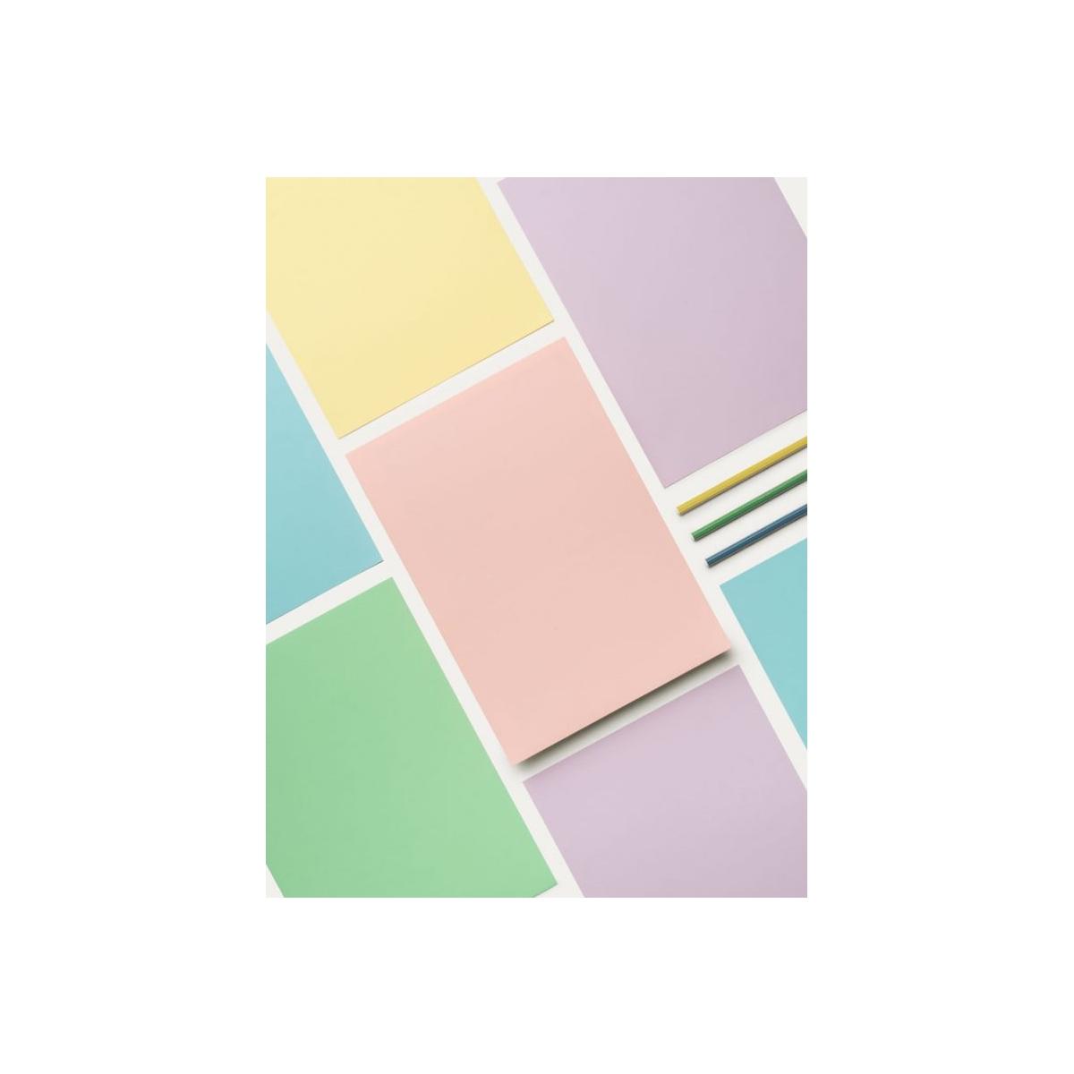 Favini - rismacqua small mix colori tenui - a4 - 90 gr/mq - 100 fogli