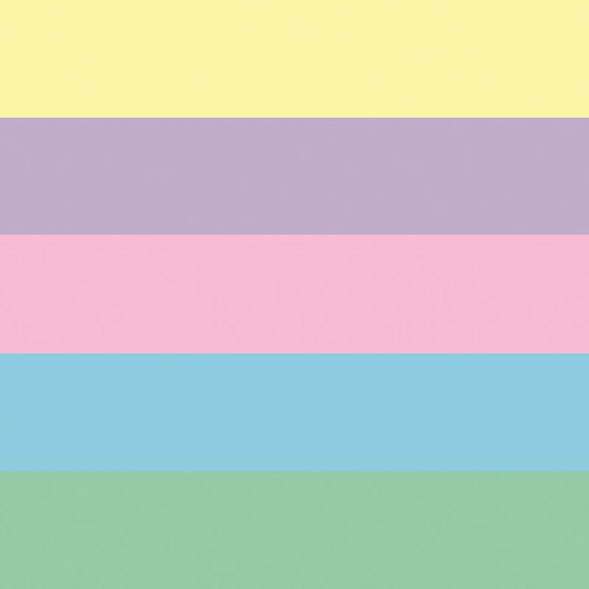 Favini - rismacqua small mix colori tenui - a4 - 90 gr/mq - 100 fogli