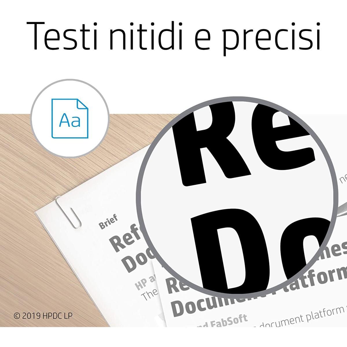 Tanica nero hp 301xl - 480 pag