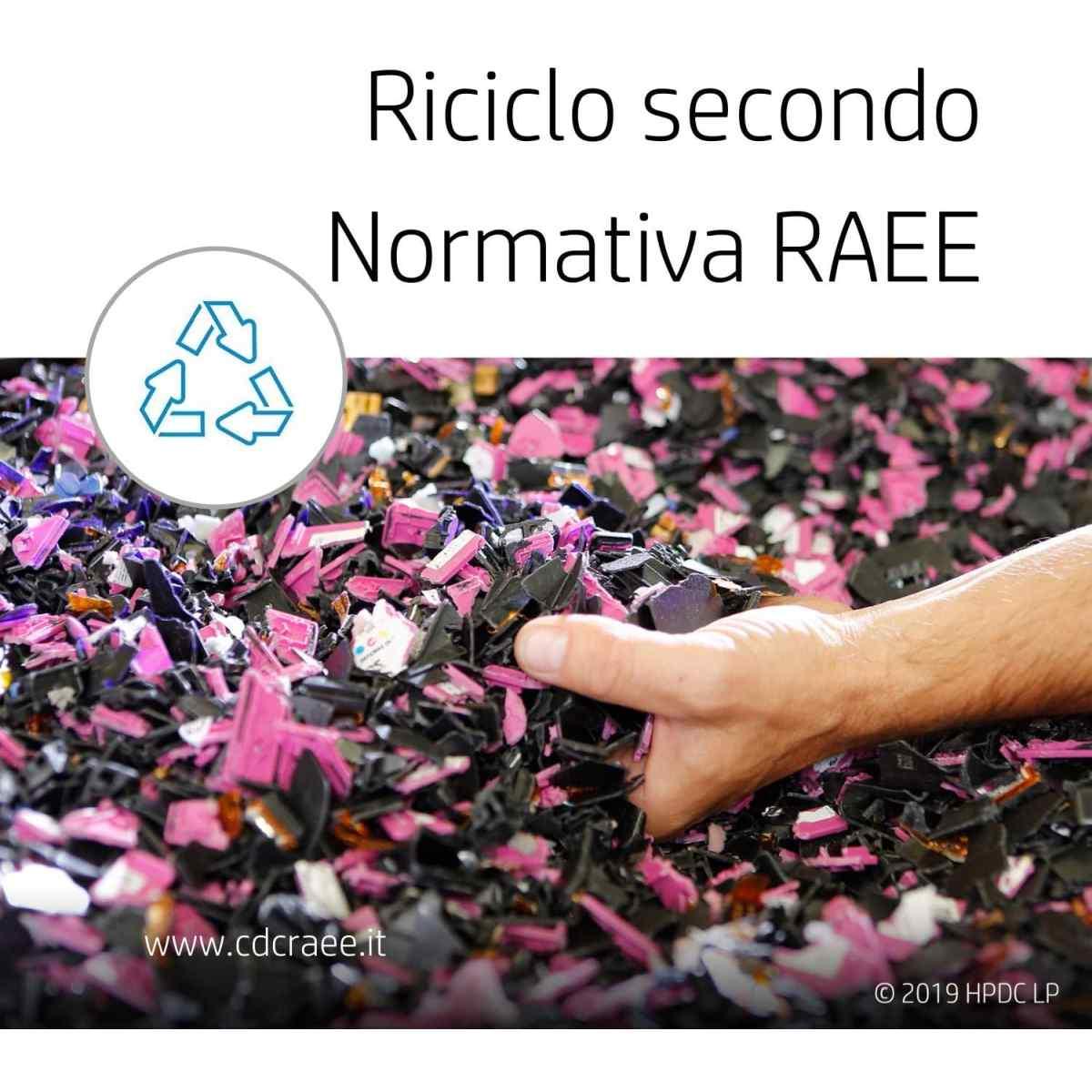 Tanica nero hp 301xl - 480 pag