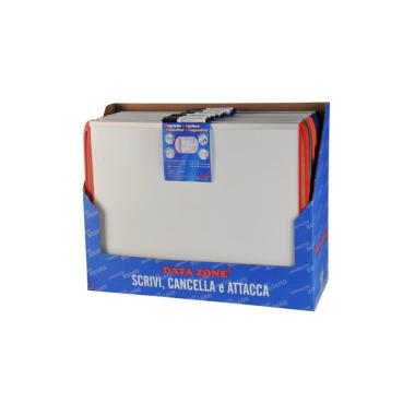Datazone - lavagna bianca magnetica - formato 45,7 x 61,0 cm