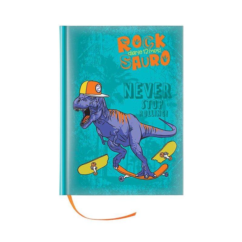 Notabene - diario 12m rock sauro - formato 13 x 17,8 cm