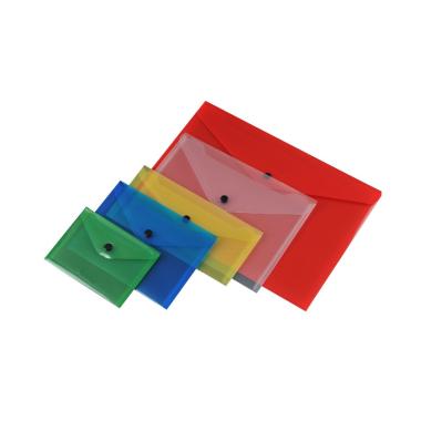 Datazone - busta con bottone - formato a3 - trasparente