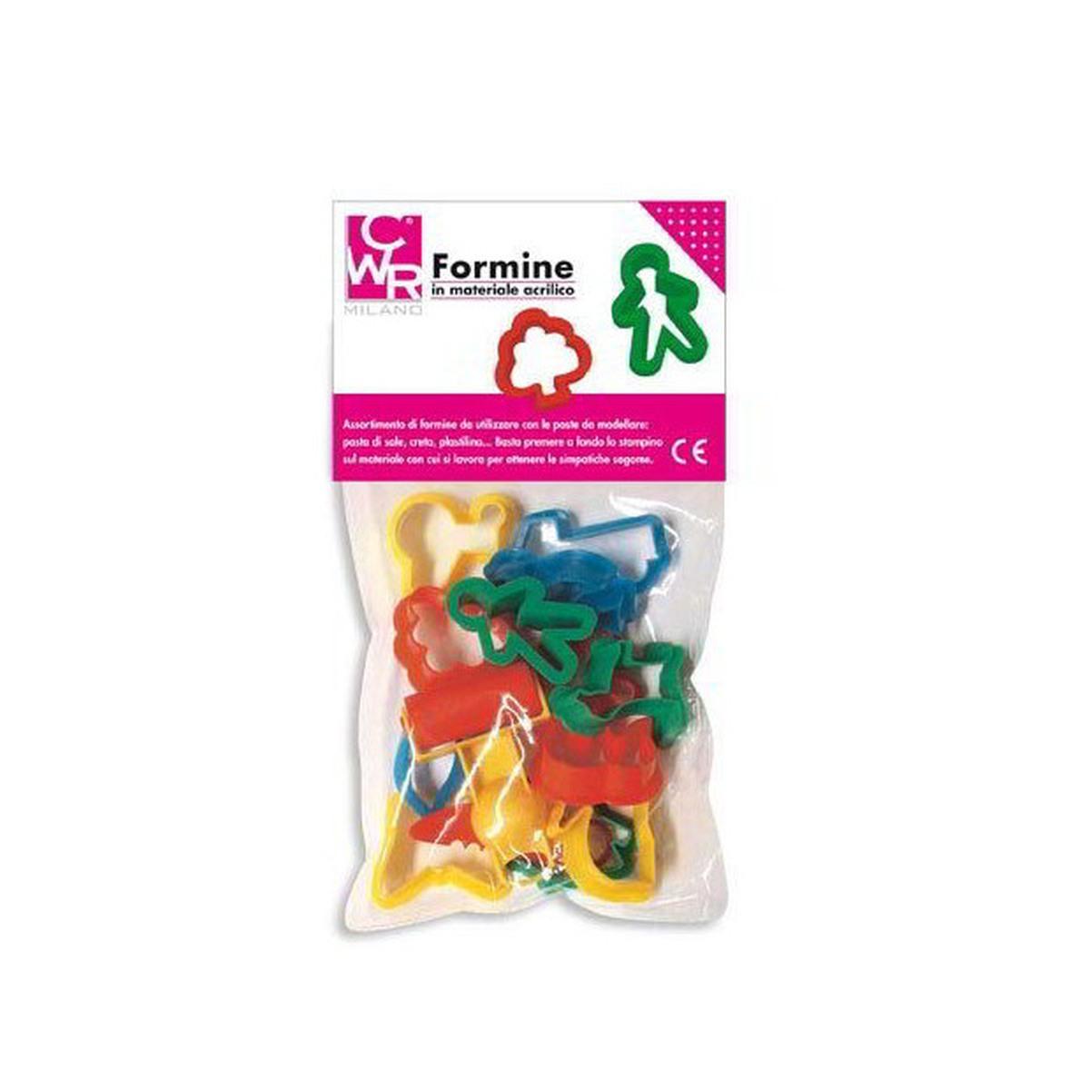 Set 14 formine+accessori - soggetti ass.