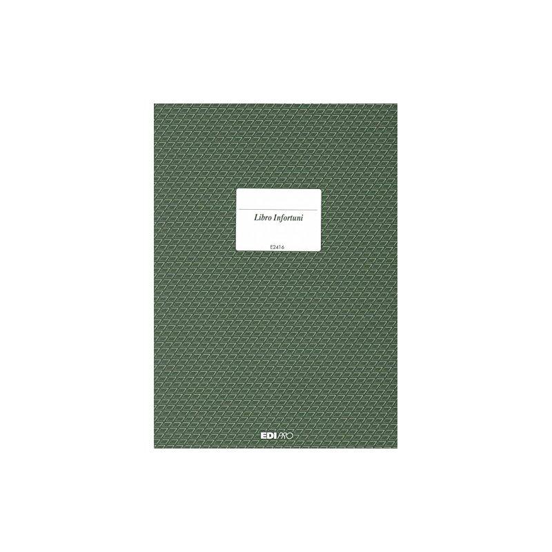 Edipro - registro libro infortuni 7 pagine numerate