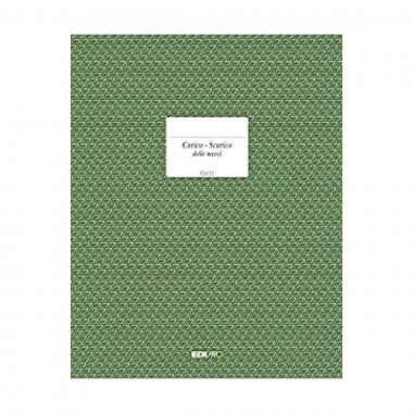 Edipro - registro carico/scarico delle merci 96 pagine - formato 31 x 24,5 cm
