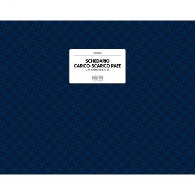 Edipro - registro carico scarico raee 43 pagine numerate - formato 24,5 x 31 cm
