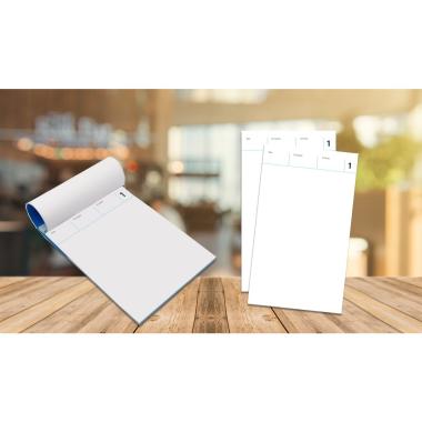 Edipro - blocco comande 25 x 2 autoricalcante - formato 14 x 9 cm