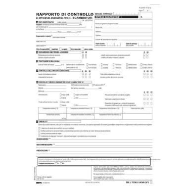 Edipro - rapporto di controllo di efficienza energetica tipo 3 snap 3 copie - formato 29,7 x 21 cm - blister da 25 pz