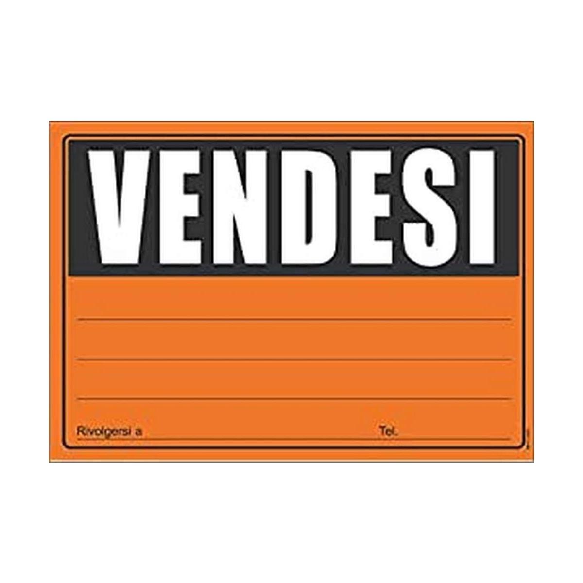 Edipro - cartello vendesi - 300 gr - 23 x 33 cm - colori assortiti