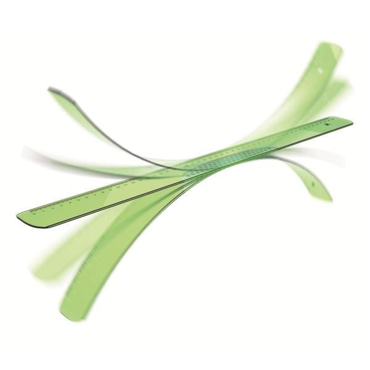 Arda - riga doppio decimetro elastika 20 cm - impugnatura corta