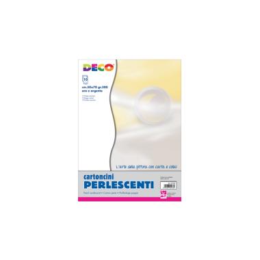 Cartoncino perlescente argento/oro da 300 gr/mq - formato 50 x 70 cm