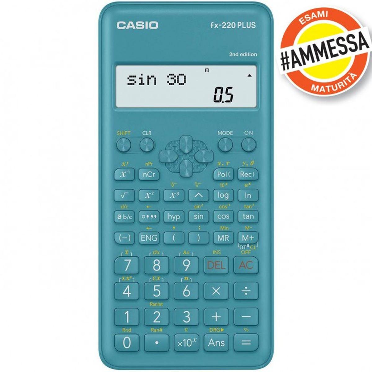 Casio - calcolatrice scientifica standard - 181 funzioni