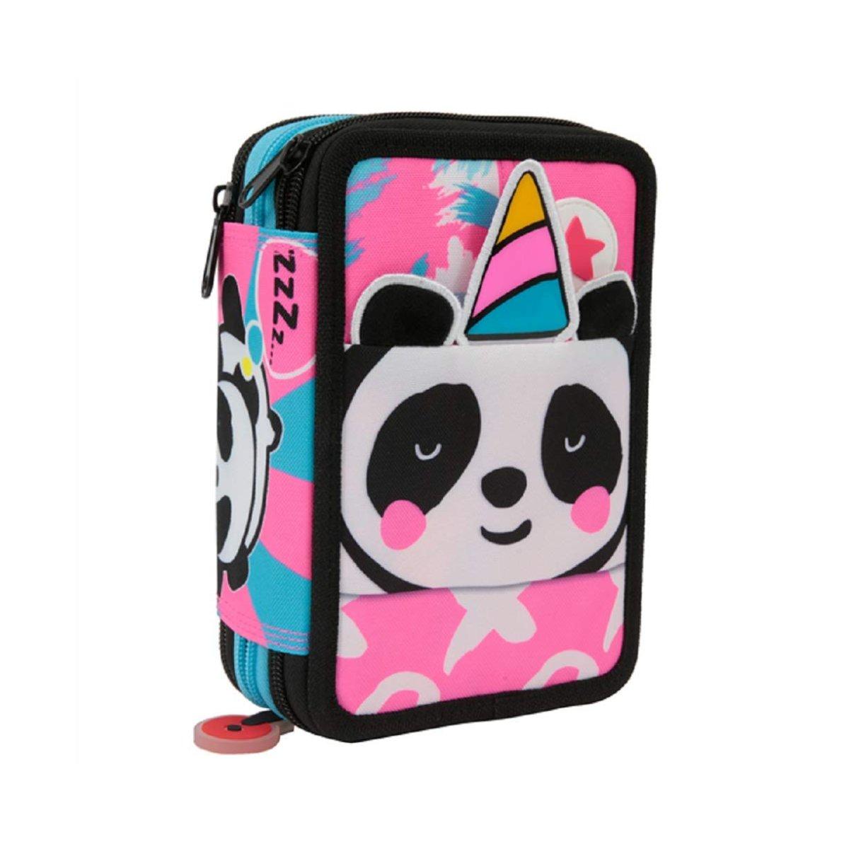 Giochi preziosi . astuccio 3 zip go pop 19 pandacorno