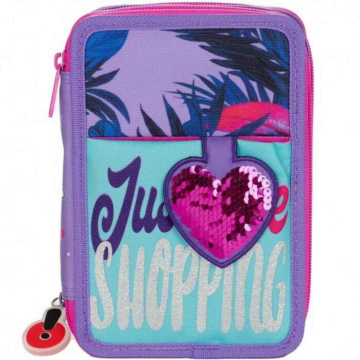 Giochi preziosi - astuccio 3 zip fashion