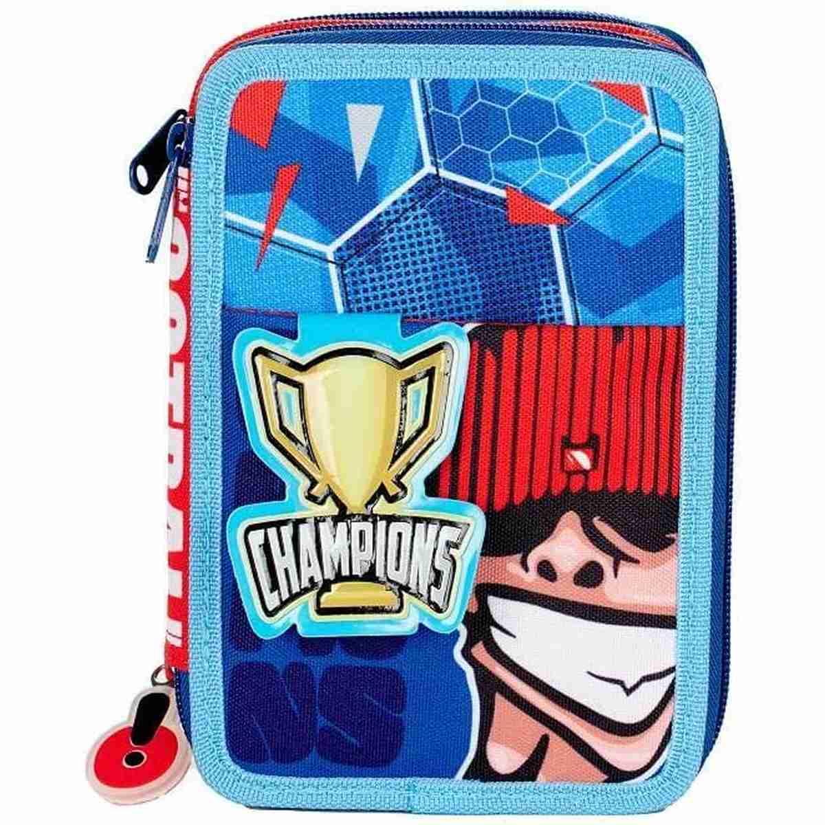 Giochi preziosi - astuccio 3 zip champion