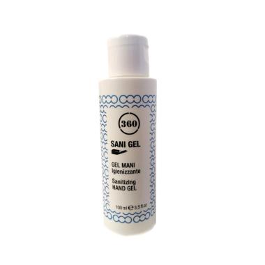 Gel mani igienizzante sani gel - 100 ml - made in italy