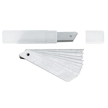 Lebez - lama di ricambio 18 mm - lunghezza 10 cm - tubetto da 10 pezzi