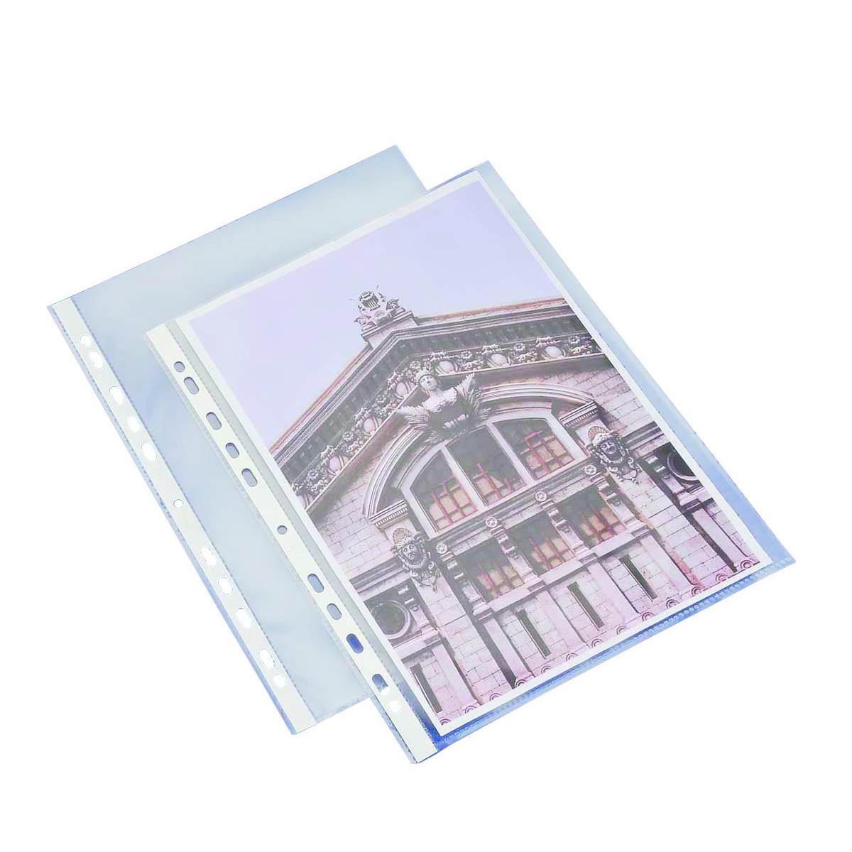 Datazone - buste con foratura universale cm 22 x 30 - 50 pz - medio / lucida