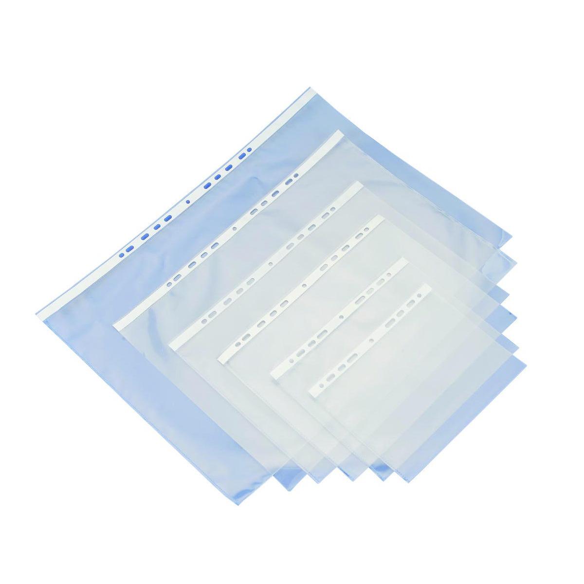 Datazone - buste con foratura universale - 22 x 30 cm - 50 pz - pesante / antiriflesso