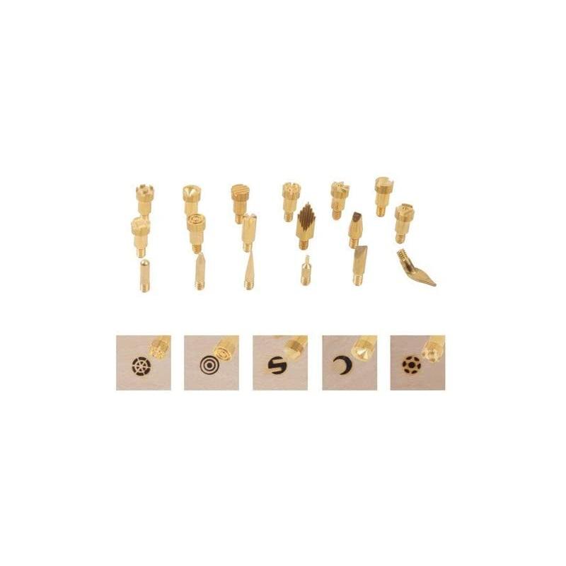 Deco pirografo con 22 accessori