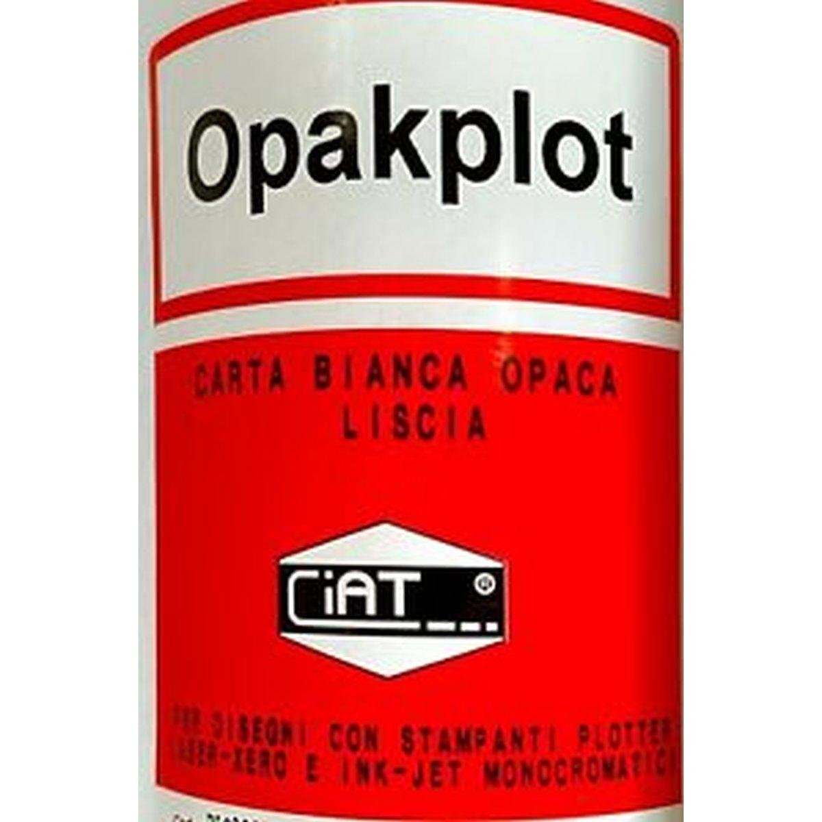 Ciat - rotolo per plotter opakplot opaca-x - 50 metri x 62,5 cm - 90 gr/mq