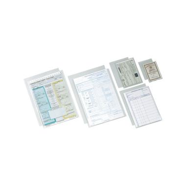 DATAZONE - BUSTA A "U" IN POLIPROPILENE - 11 X 16 CM - 25 PZ