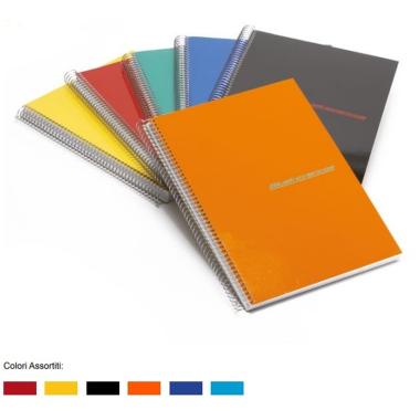 Bluekover - blocco spiralato  university - a4 - 144 fg