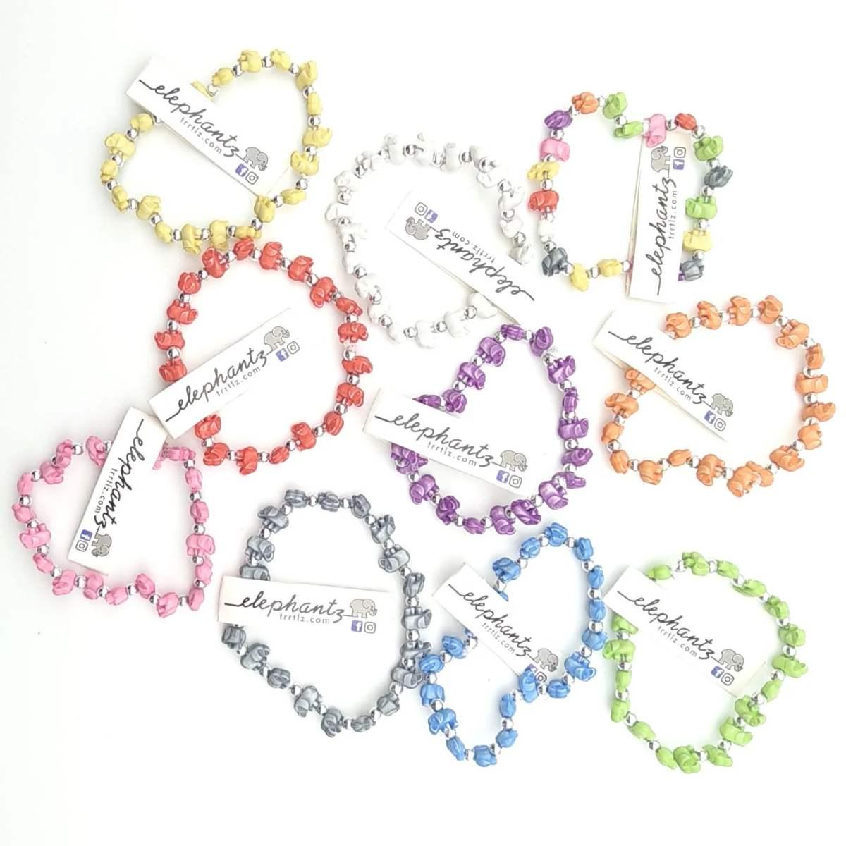 Bracciale in plastica trrtlz whalez classic - balena - colori fluo assortiti