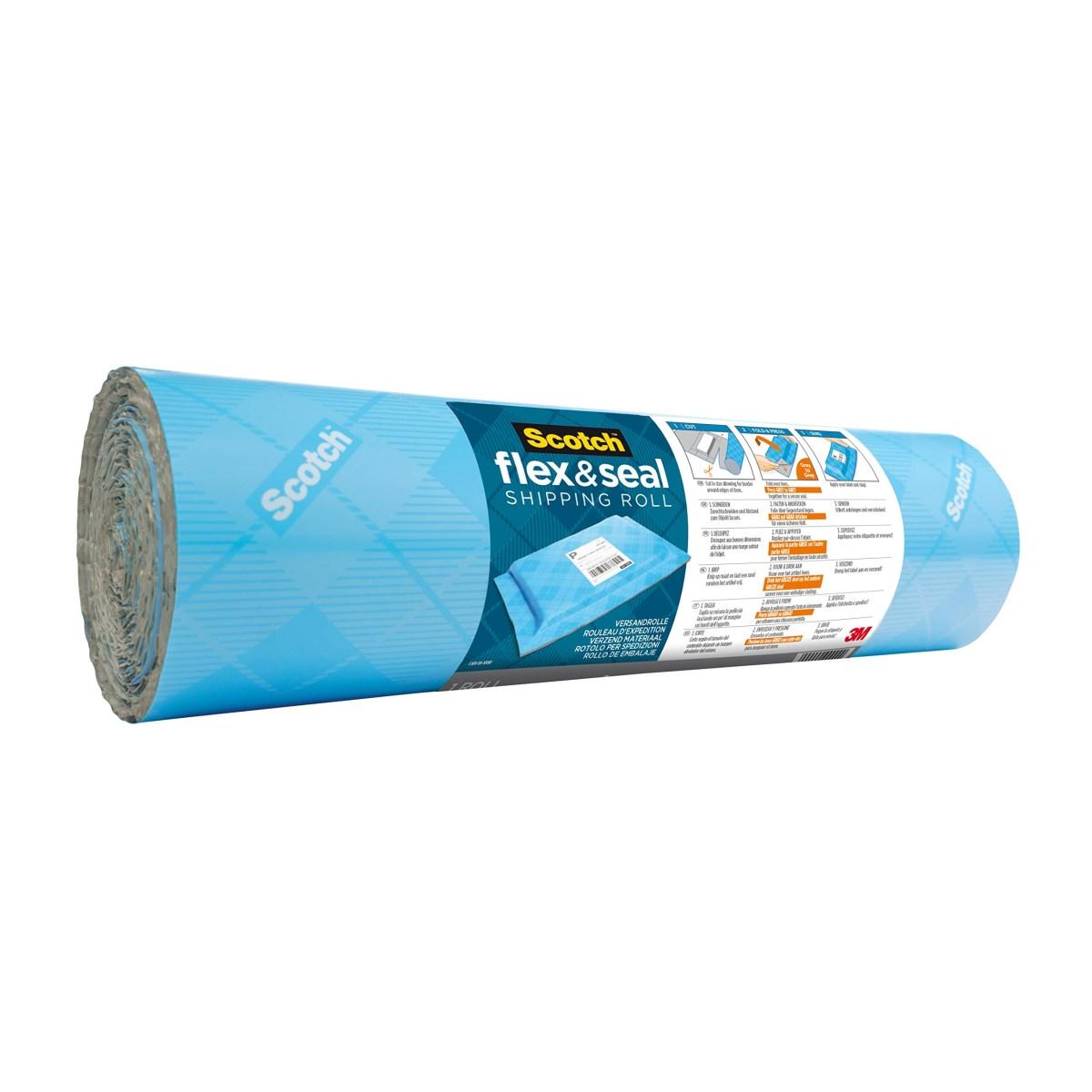 Scotch flex & seal shipping roll - rotolo per spedizioni - 38 cm x 6 mt