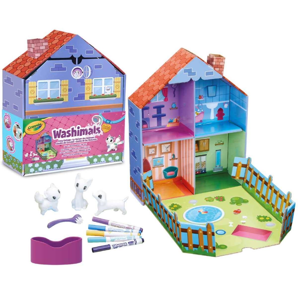 Crayola washimals cosy cottage