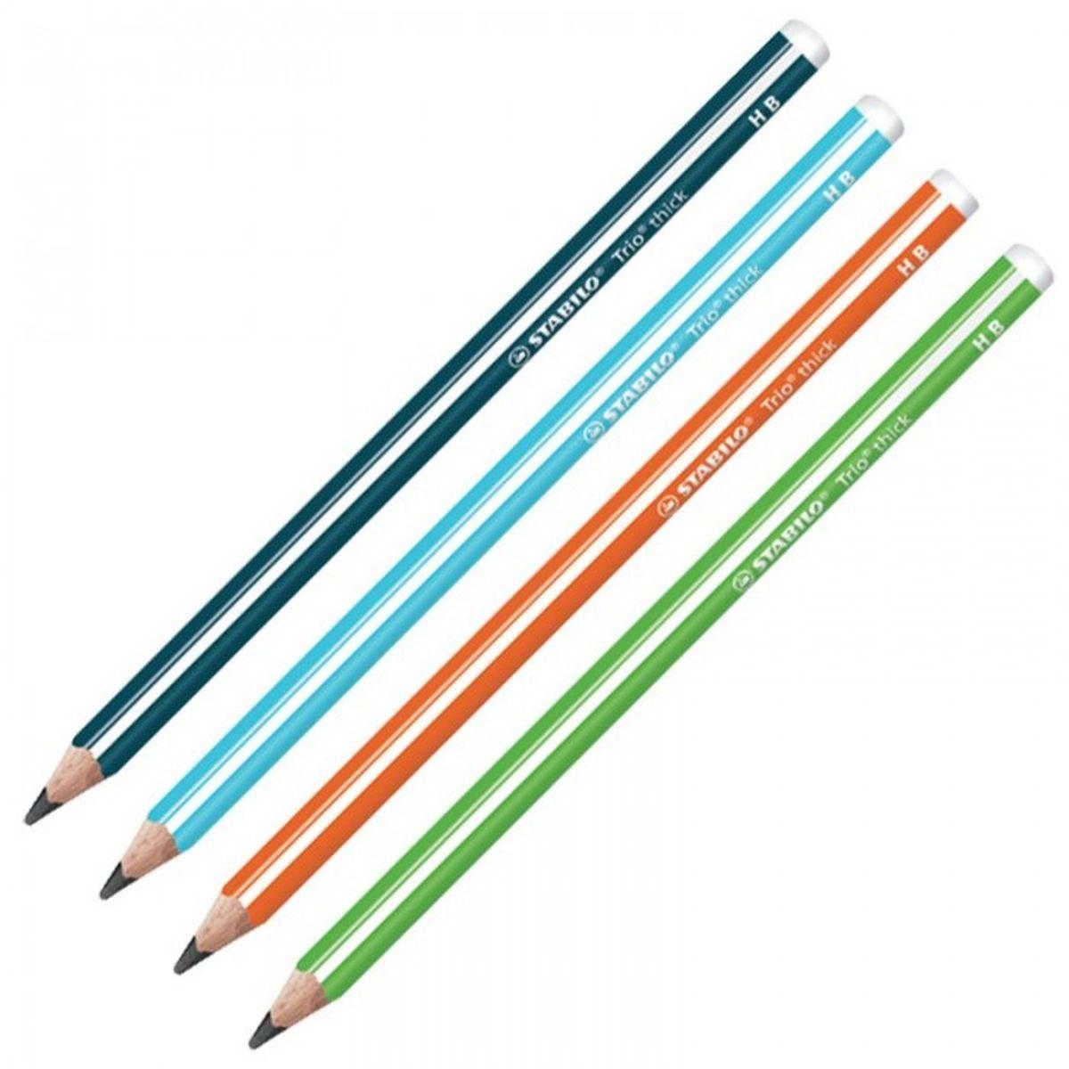 Stabilo trio thick - matita triangolare con fusto maxi