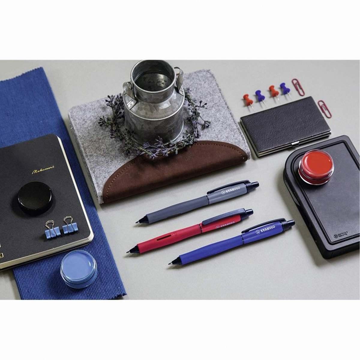 Penna roller a scatto - stabilo palette - punta 0,7 mm