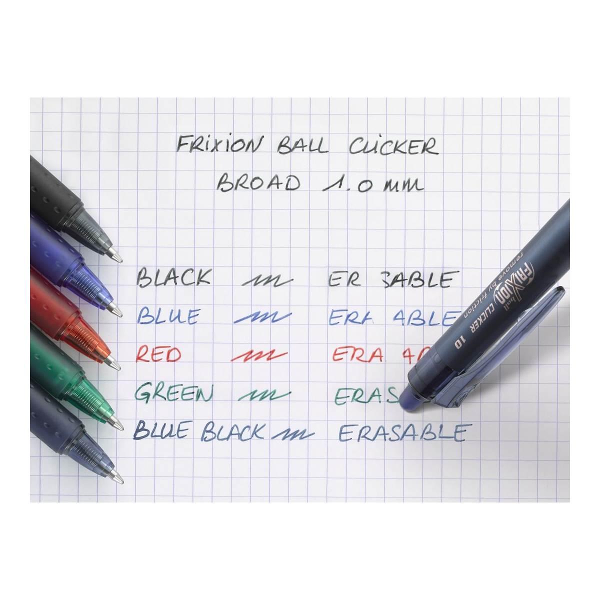 Penna cancellabile pilot frixion ball clicker 1.0 mm