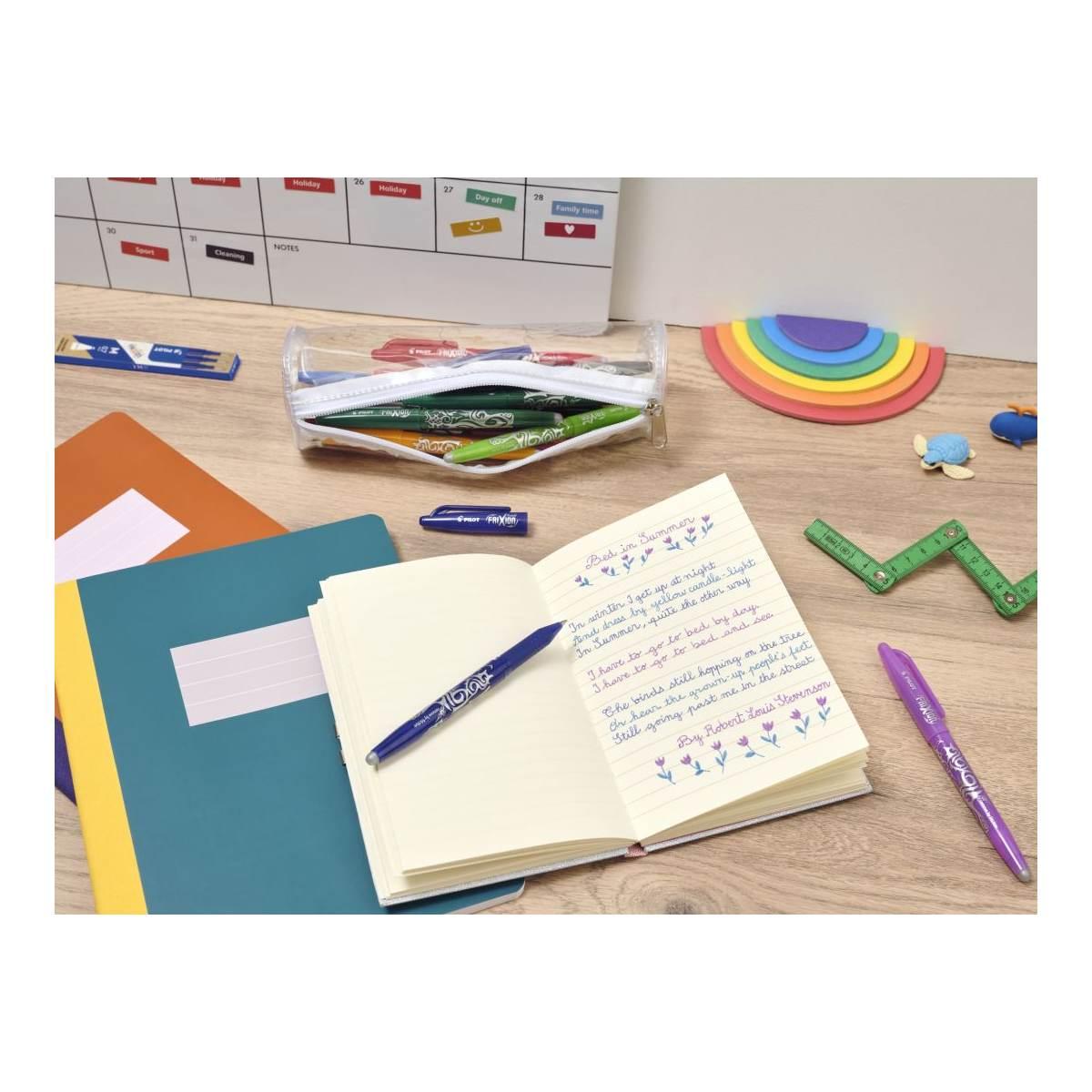 Pilot set 3 refill frixion ball & clicker