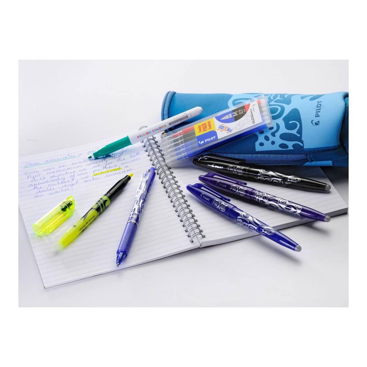 Pilot frixion light - evidenziatore cancellabile - gomma integrata