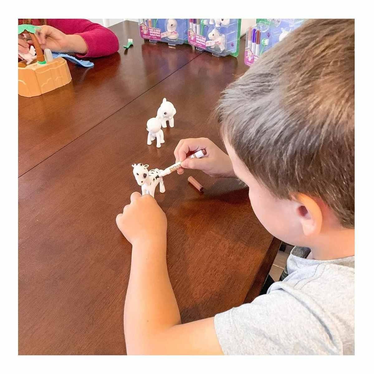 Crayola washimals - safari set ricarica tucano e zebra