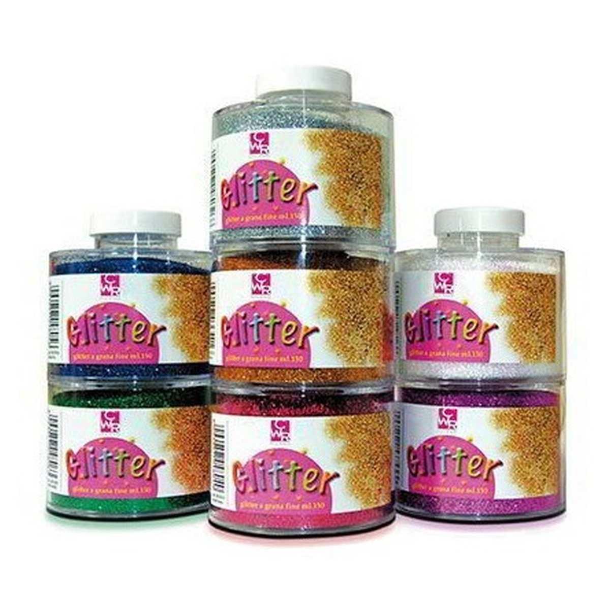 Deco glitter - grana grossa - barattolo da ml.150