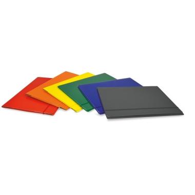 Euro-cart - cartella 3 lembi con elastico in presspan