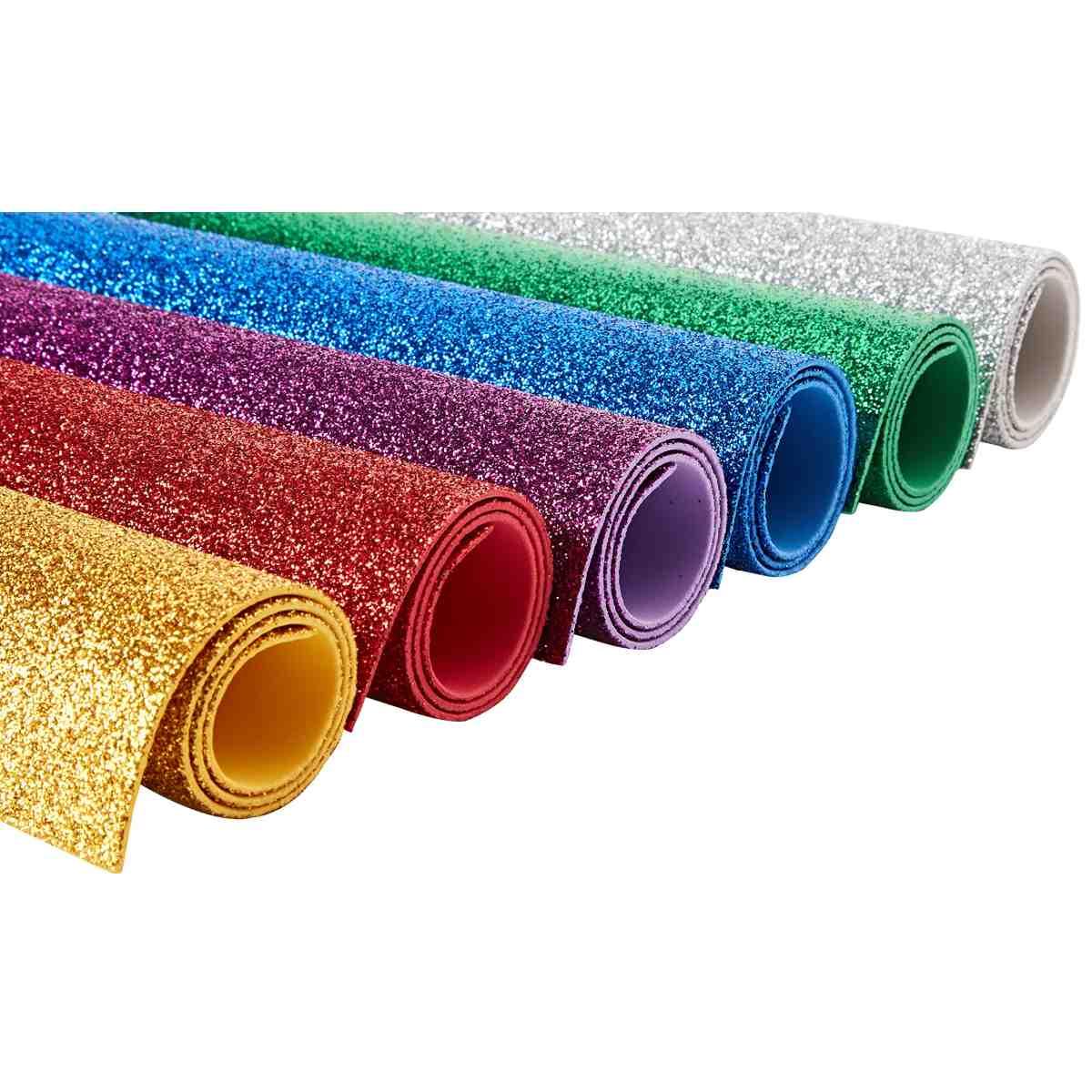 Gomma eva con porporina - rotolo da 40 x 30 cm -