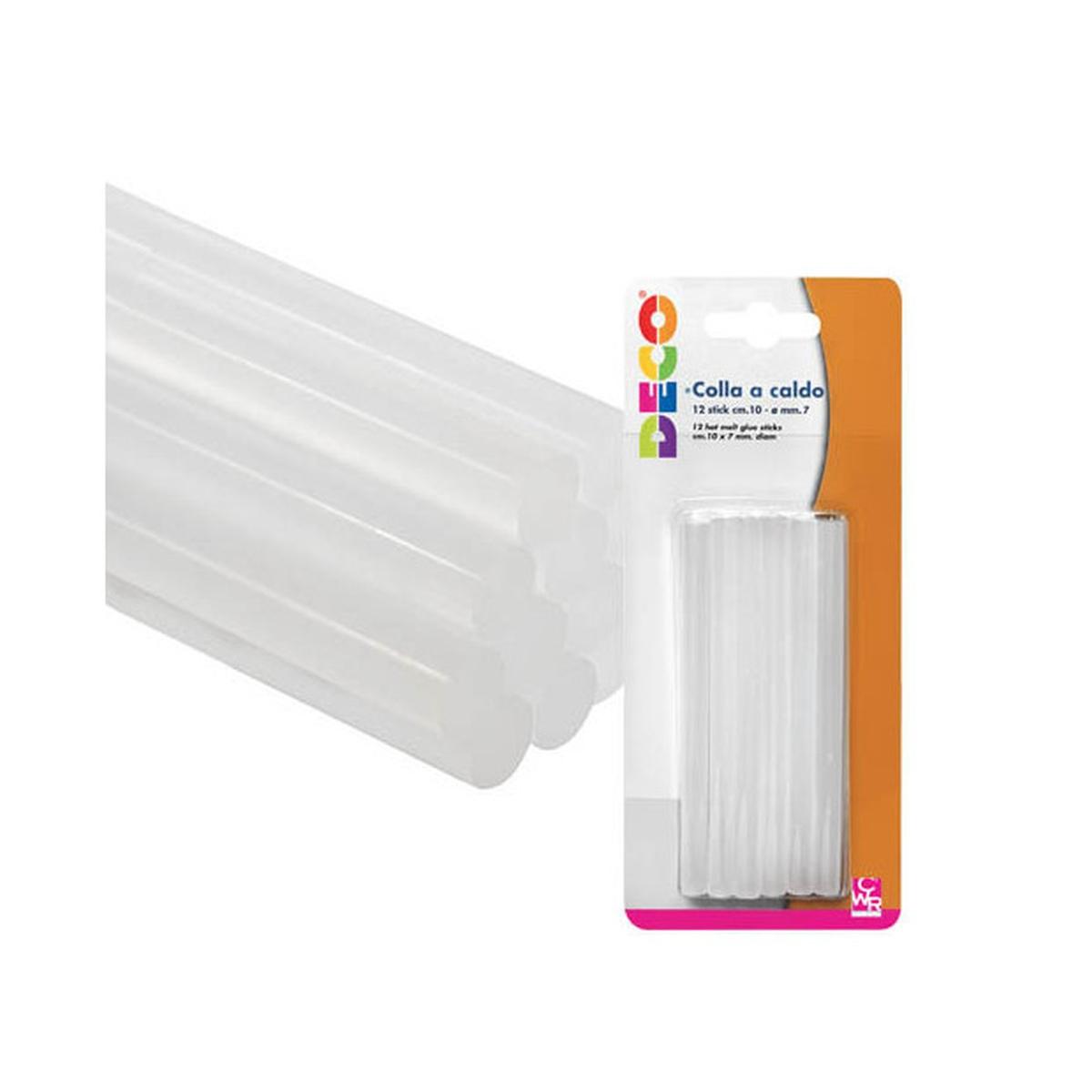 Deco - stick colla a caldo - 6 pz - Ø 11 mm - 20 cm