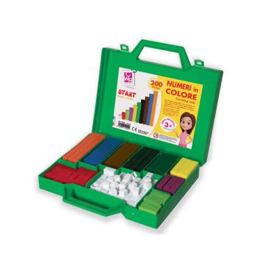 CWR - NUMERI IN COLORE START - VALIGETTA 200 PZ. 